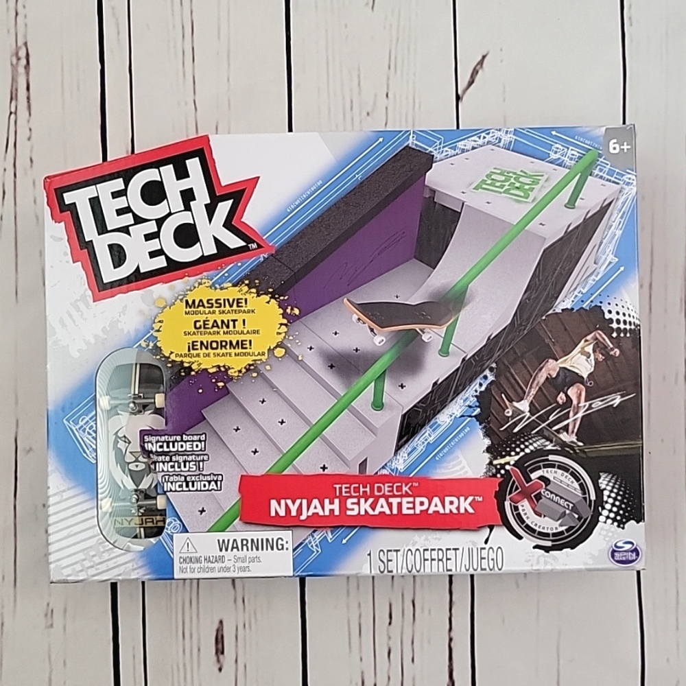 Tech deck Nyjah Skatepark